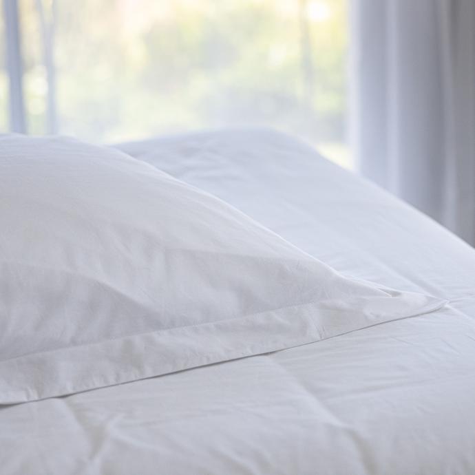 Alizée Taies d'Oreiller Percale 100% Coton